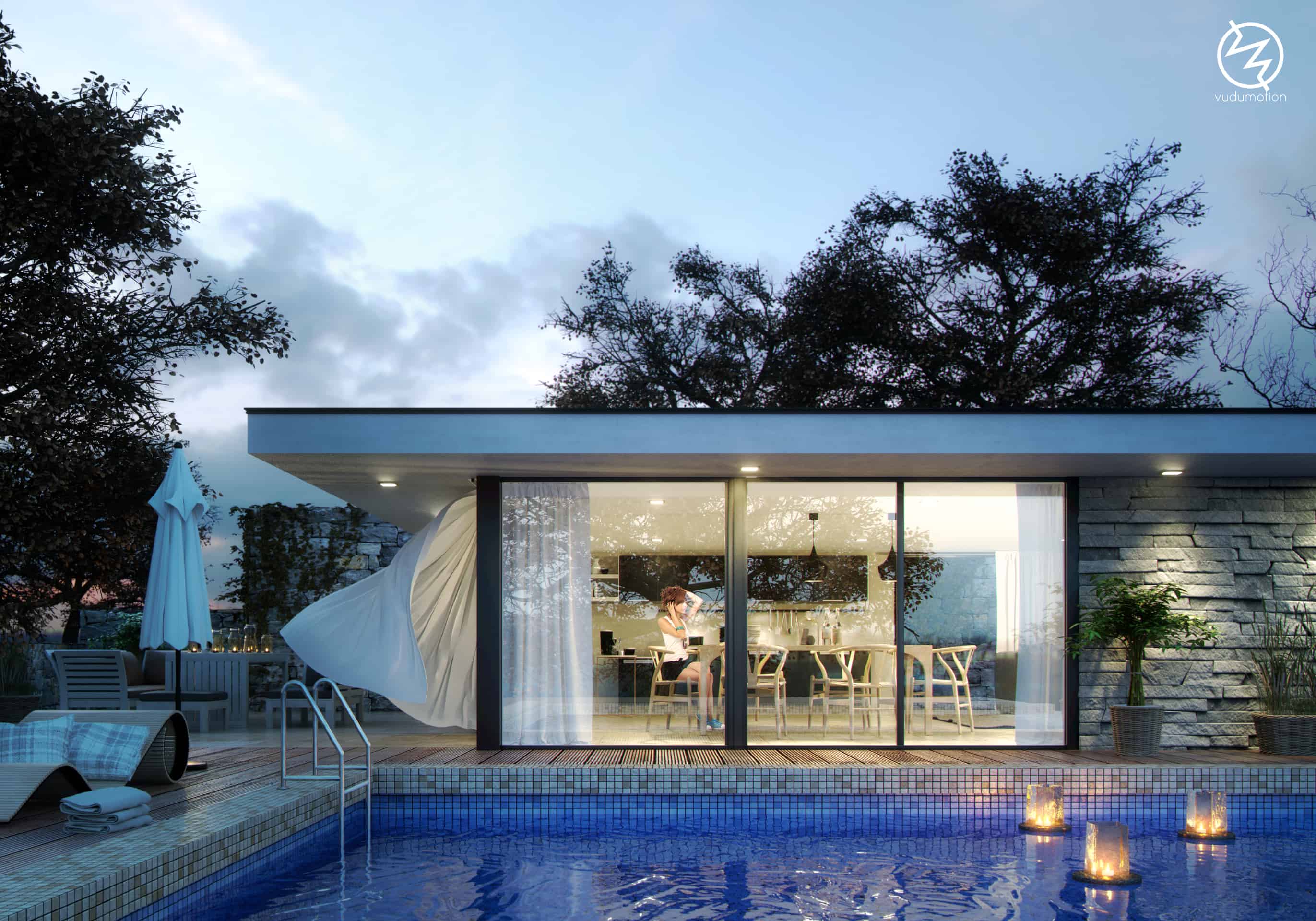 Pool House by Dusan Vukcevic - Design Ideas