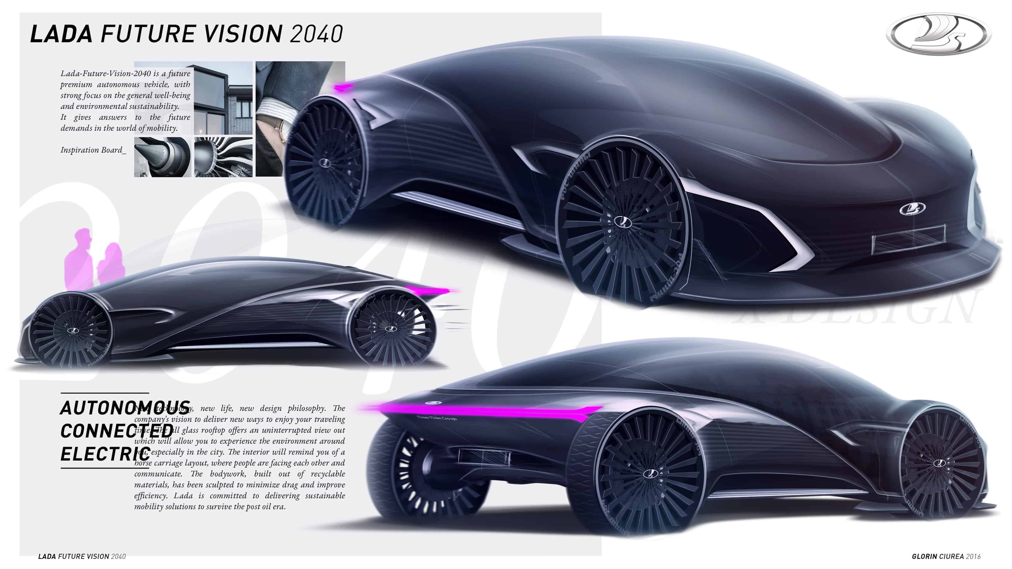 LADA Future Vision 2040 Concept | Design Ideas