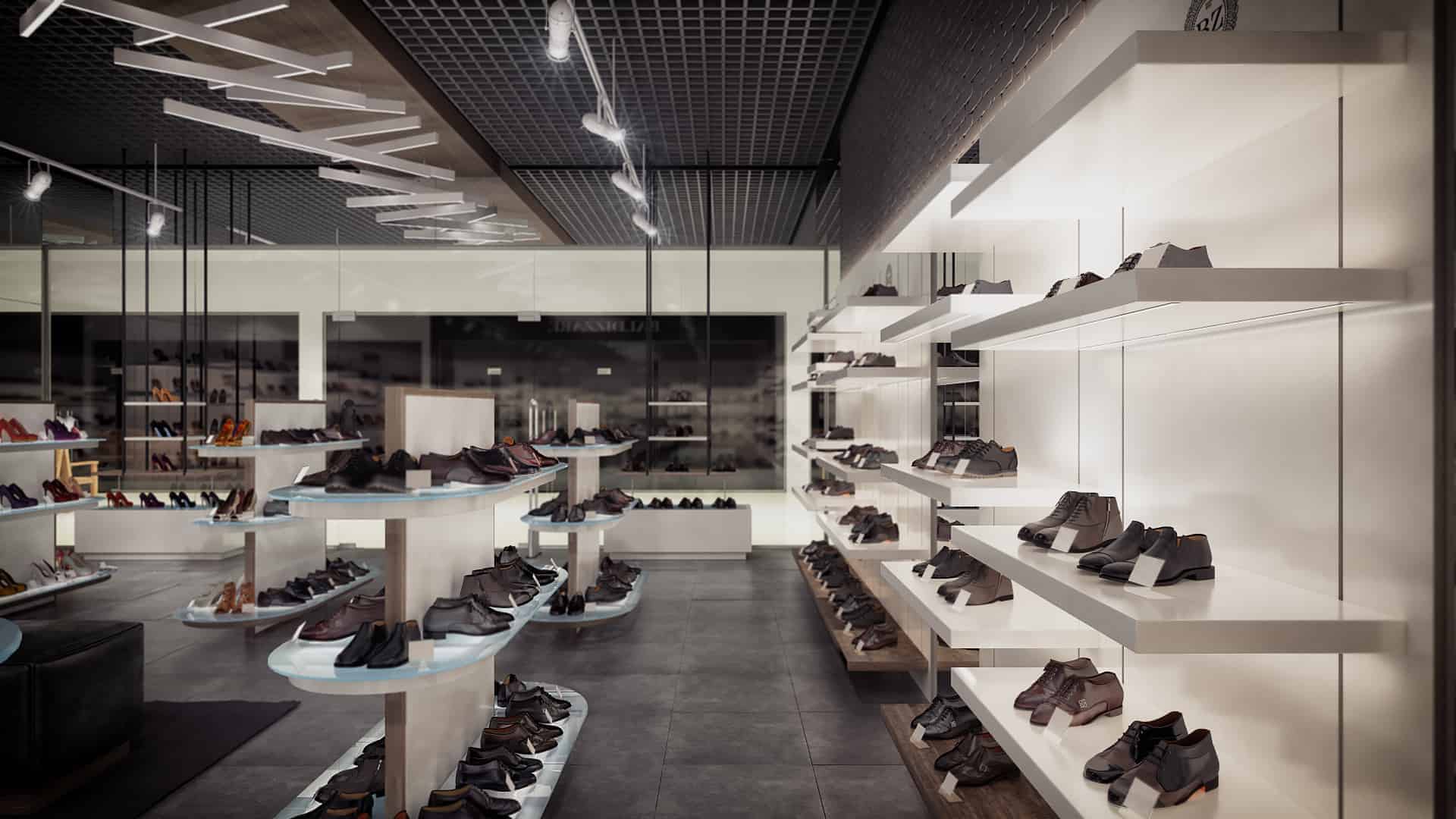 "Baldizzare" Shoe Store - Design Ideas